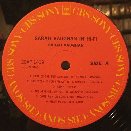 Sarah Vaughan In Hi-Fi