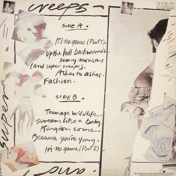 Release: Scary Monsters-Vinyl-US-1980-AQL1-3647-1139488