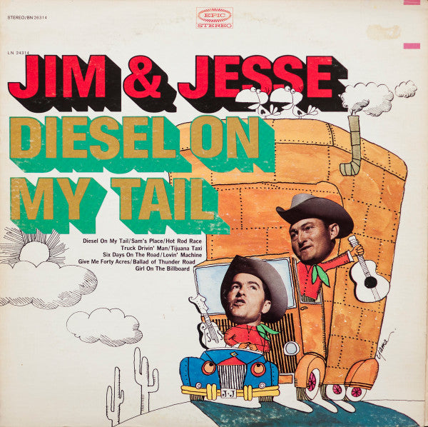 Master Release: Diesel On My Tail by Jim & Jesse