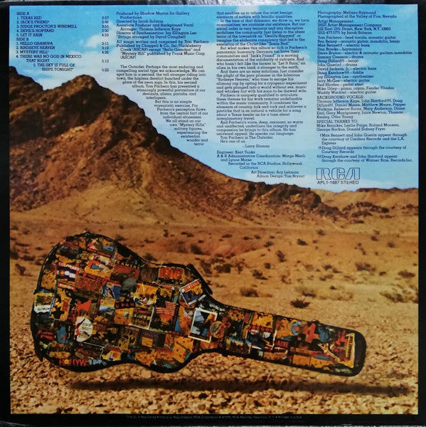 Release: The Outsider-Vinyl-US-1976-APL1-1887-3094030