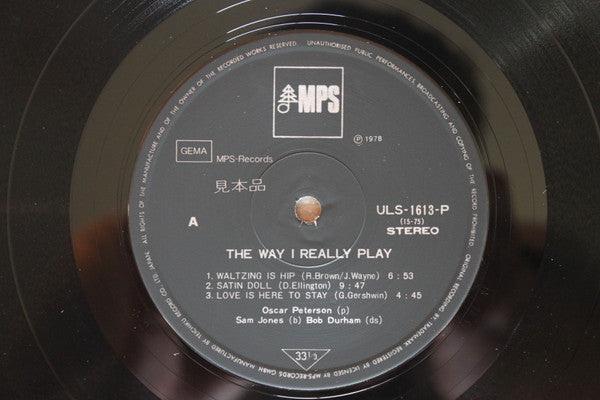 The Way I Really Play