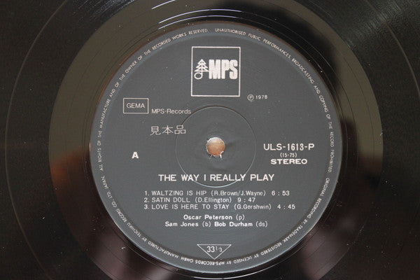 The Way I Really Play