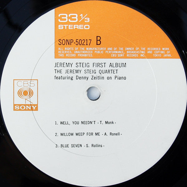 Jeremy Steig First Album