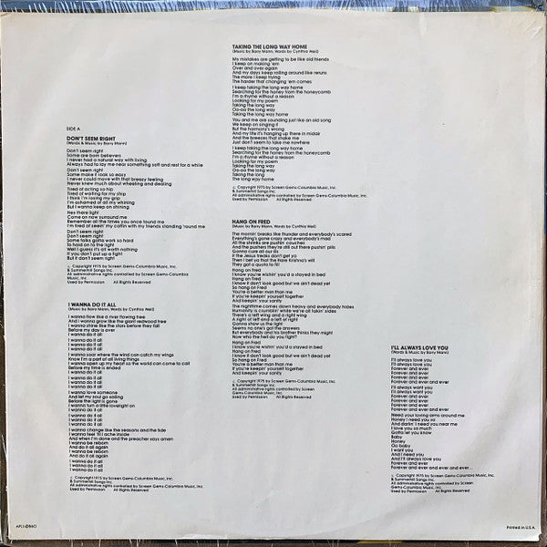 Release: Survivor-Vinyl-US-1975-APL1-0860, APL1-0860-3304828