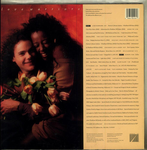 Release: Love Warriors-Vinyl-US-1989-WH-0116-2555107