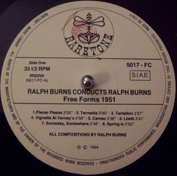 Ralph Burns Conducts Ralph Burns (Free Forms & Winter Sequence 1951 - 1954)
