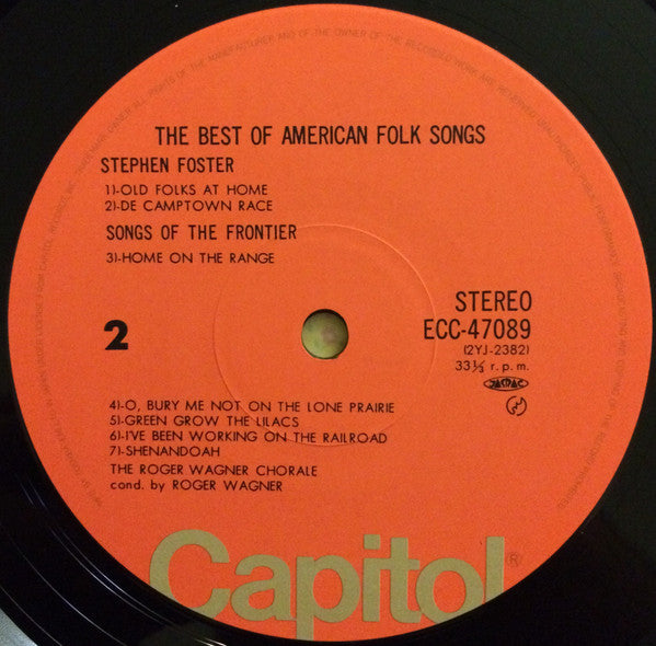 Old Folks At Home: The Best Of American Folk Songs