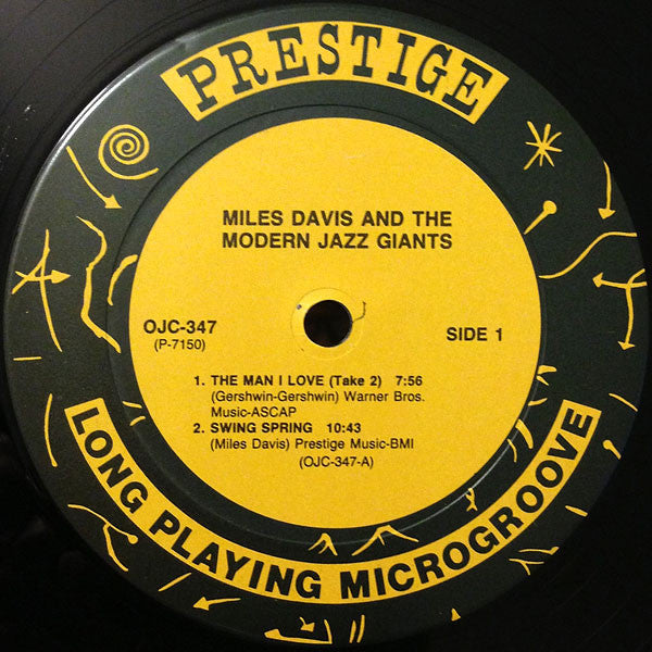 Miles Davis And The Modern Jazz Giants