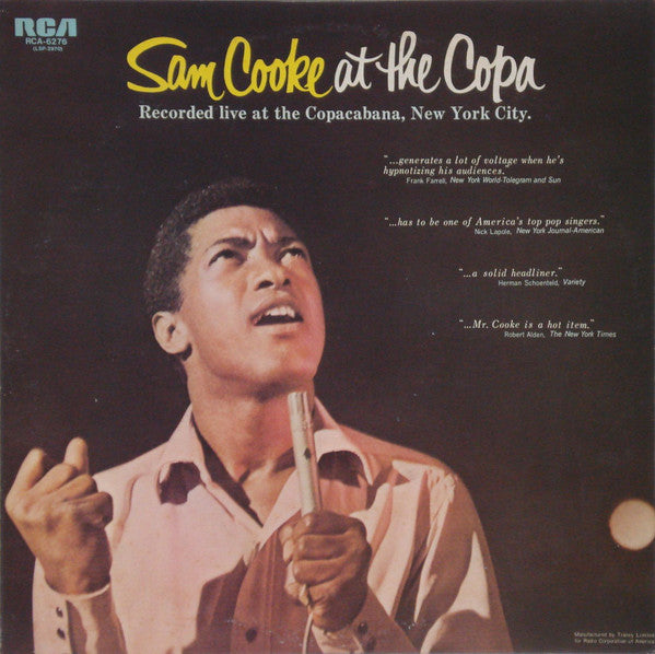 Release: Sam Cooke At The Copa-Vinyl-Japan-None-RCA-6276-6500308