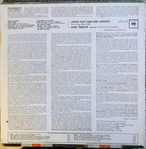 Release: Hard Travelin'-Vinyl-US-None-CS 8751-4816192