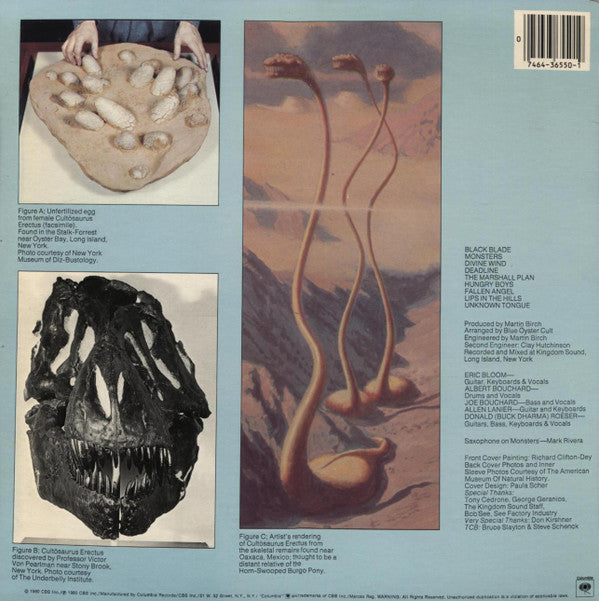 Release: Cultösaurus Erectus-Vinyl-US-1980-JC 36550-1875579