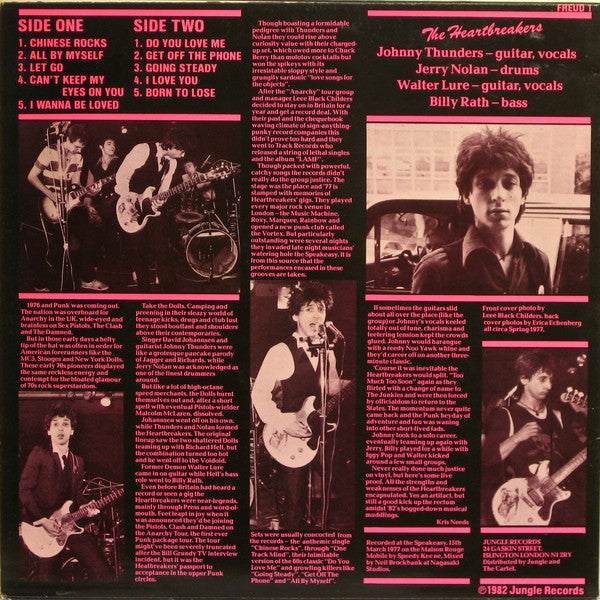 Release: D.T.K. (Live At The Speakeasy)-Vinyl-UK-1982-FREUD 1-5394725