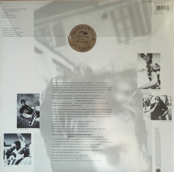 Release: The Dream Of The Blue Turtles-Vinyl-UK-1999-SVLP 116-3796441
