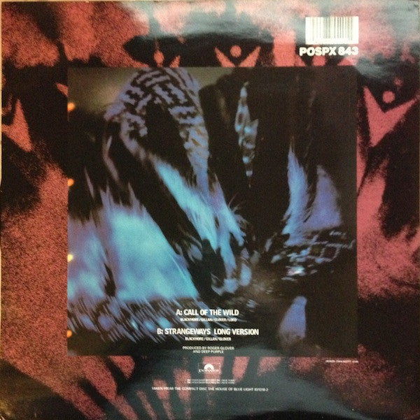 Release: Call Of The Wild-Vinyl-UK-1987-POSPX 843-4784895