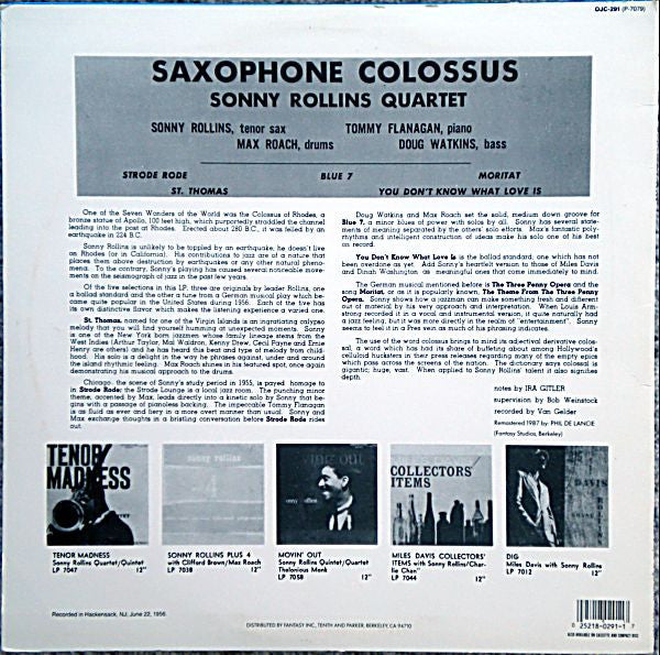 Saxophone Colossus