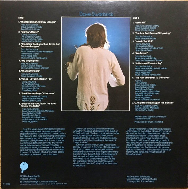 Release: Swarbrick-Vinyl-Japan-1980-YS 7062 LA-9141768