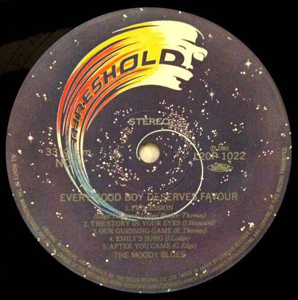 Every Good Boy Deserves Favour