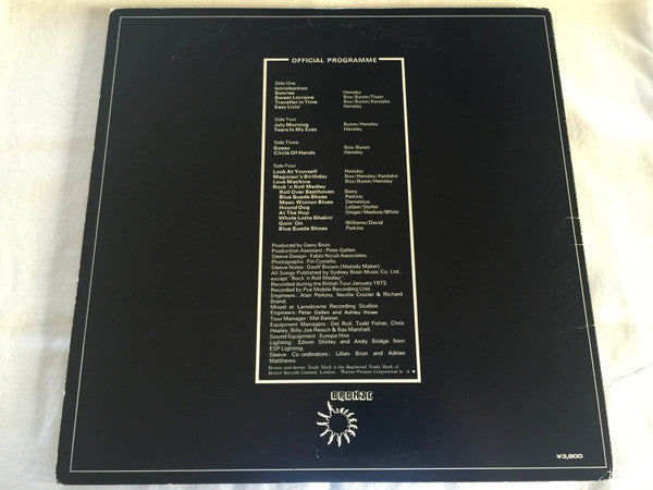 Release: Uriah Heep Live-Vinyl-Japan-1975-P-5501~2B-8469818