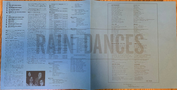 Rain Dances