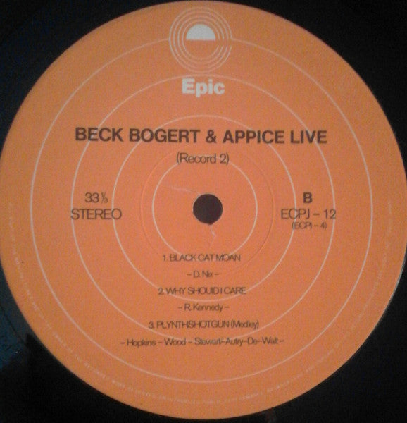 Beck, Bogert & Appice Live