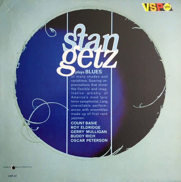 Master Release: Stan Getz Blues by Stan Getz