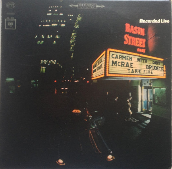 Release: Take Five (Recorded Live At Basin Street East)-Vinyl-US-1965-CS 9116-6474905