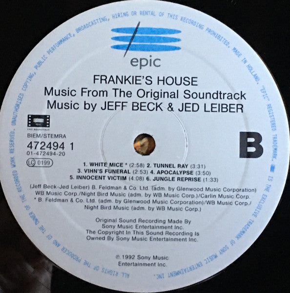 Frankie's House (Music From The Original Soundtrack)