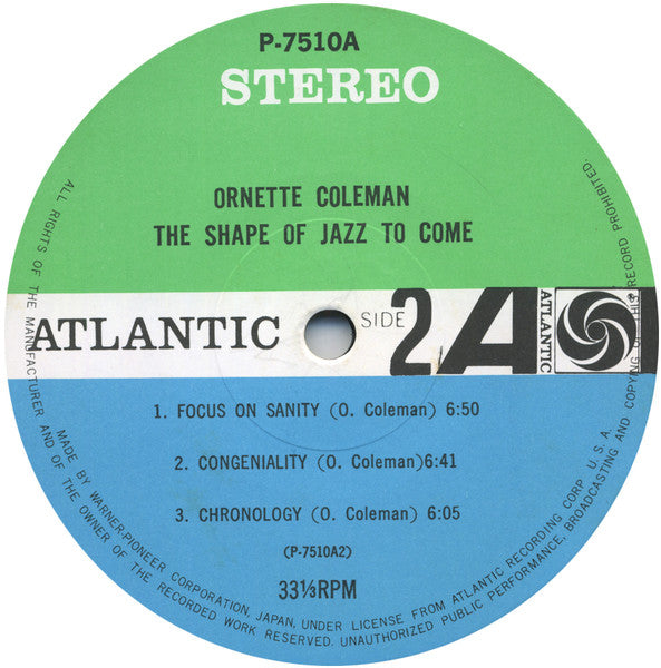 The Shape Of Jazz To Come