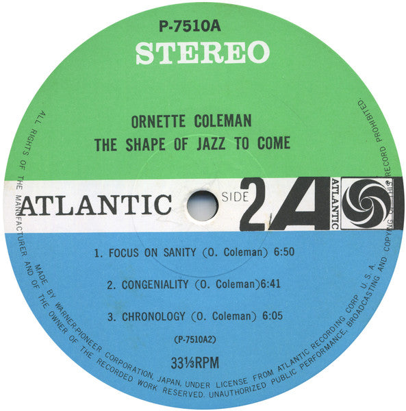 The Shape Of Jazz To Come