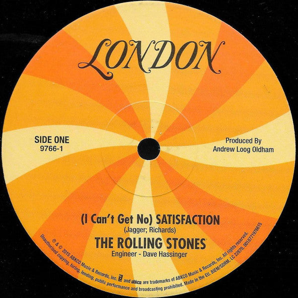 I Can't Get No Satisfaction