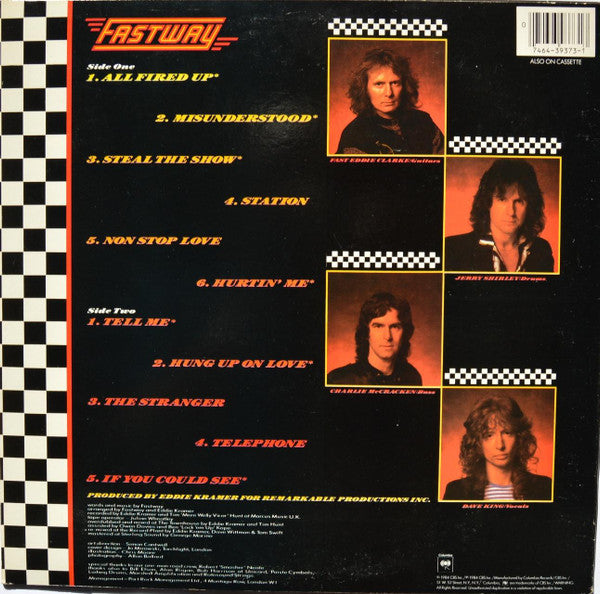 Release: All Fired Up!-Vinyl-US-1984-BFC 39373-2580146