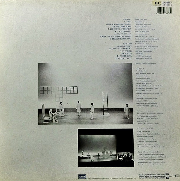 Release: Music For The Knee Plays-Vinyl-Europe-1985-1A 064-24 0381 1, EJ 24 0381 1-7763818