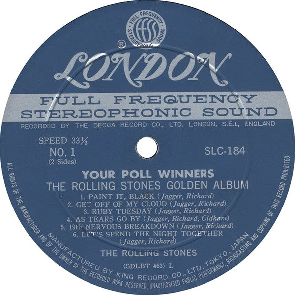 Your Poll Winners: The Rolling Stones Golden Album