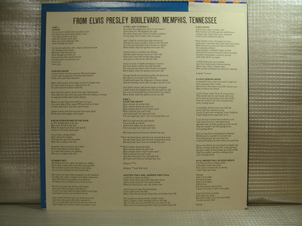 From Elvis Presley Boulevard, Memphis, Tennessee = メンフィスより愛をこめて
