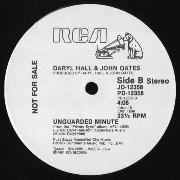 Master Release: I Can't Go For That (No Can Do) by Daryl Hall & John Oates