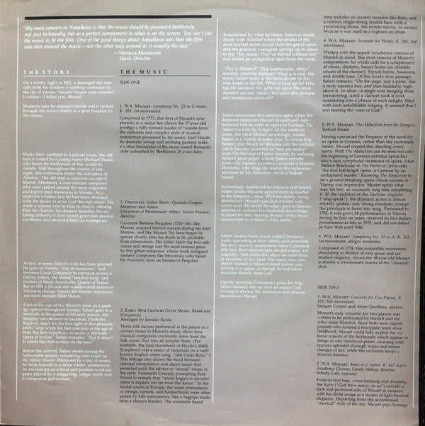 Amadeus (Original Soundtrack Recording)