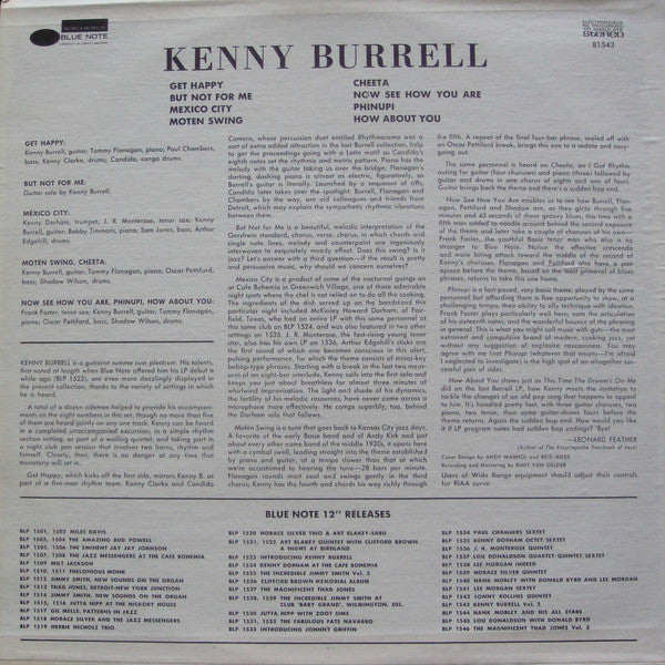 Release: Kenny Burrell-Vinyl-US-1976-BST 81543-6860595