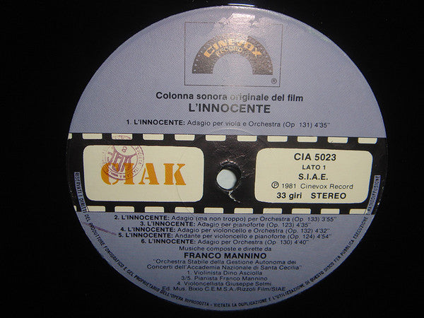 L'Innocente (Colonna Sonora Originale)