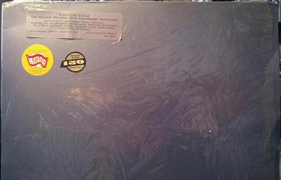 Release: Everything Is Nice - The Matador Records 10th Anniversary Anthology-Vinyl-US-1999-OLE 400-1-1708815