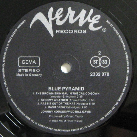 Release: Blue Pyramid-Vinyl-Germany-None-2332 070-2278453