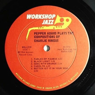 Plays The Compositions Of Charlie Mingus