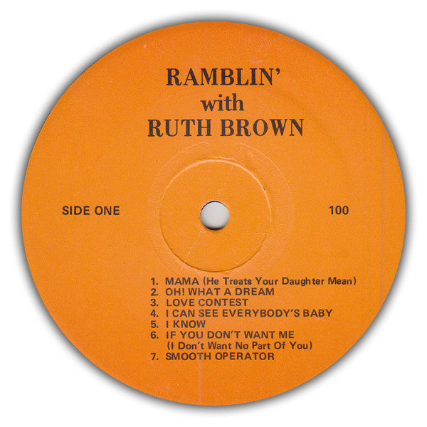 Ramblin' With Ruth Brown