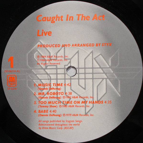 Caught In The Act Live