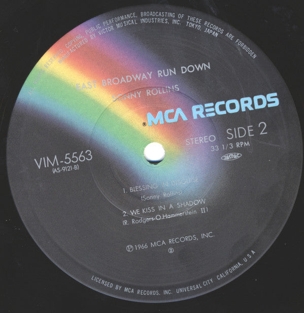 East Broadway Run Down