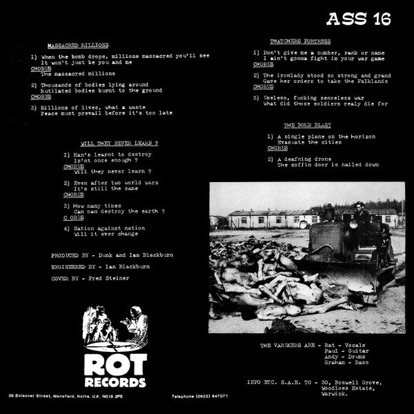 Release: Massacred Millions-Vinyl-UK-1984-ASS 16-1775900