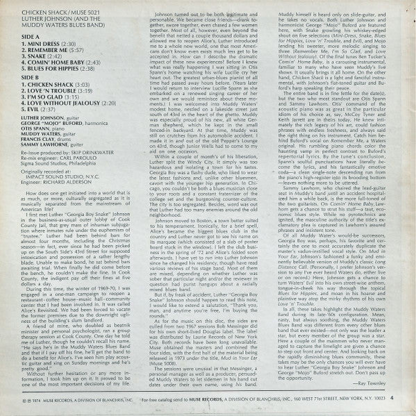 Master Release: Unknown Release by Luther Johnson