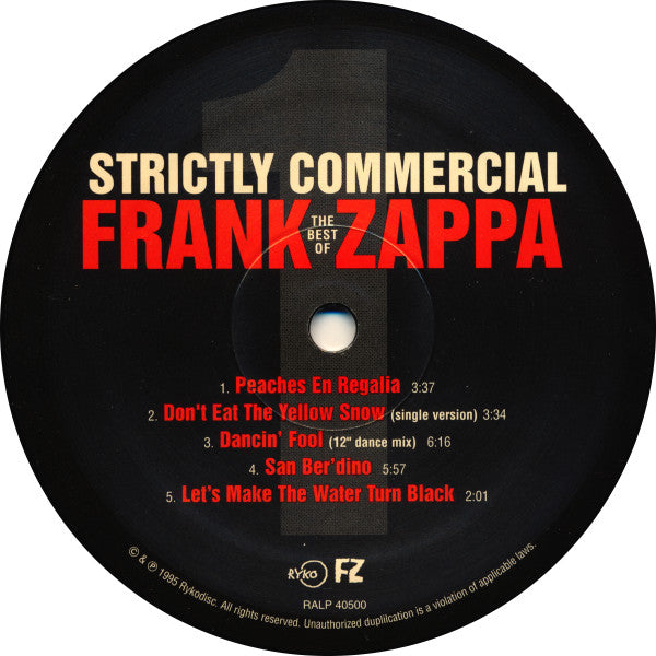 Strictly Commercial (The Best Of Frank Zappa)