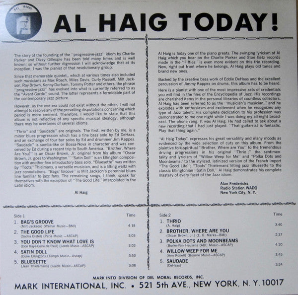 Release: Today!-Vinyl-US-None-LP 711-9716322