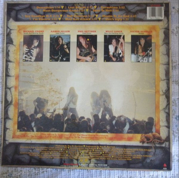 Release: Know Your Enemy-Vinyl-US-1987-ST-73305-2592962