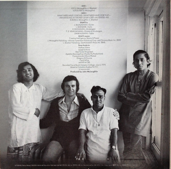 Shakti With John McLaughlin = ウィズ・ジョン・マクラフリン